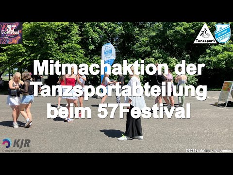 Tanzsportabteilung  beim „57Festival“