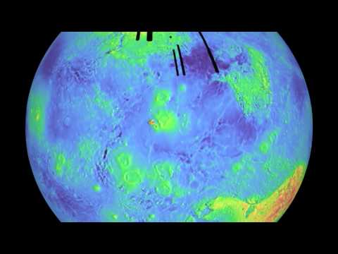 Rotating Venus Map
