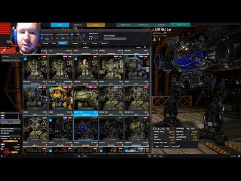 MechWarrior Online Ep  8 Mad Cat MK 2 ATM Build