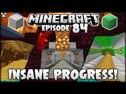 INSANE HUB PROGRESS! | Minecraft Survival Ep.84