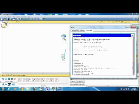 Configure Cisco Devices with basic configuration router or switch in packet tracer