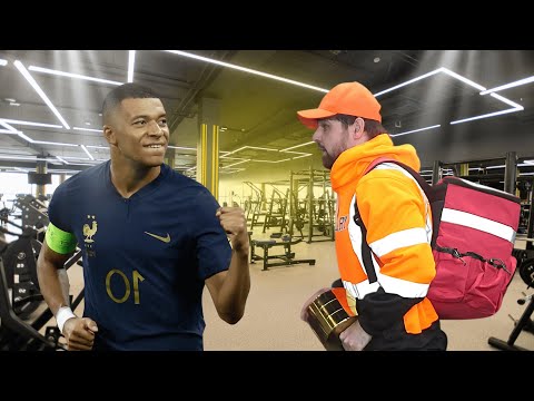 Kylian Mbappé?  Strong Delivery Guy #18