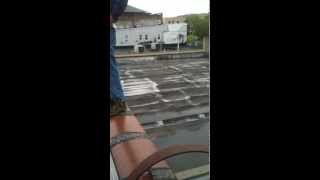 preview picture of video 'Draining a flat roof in Willimantic CT'