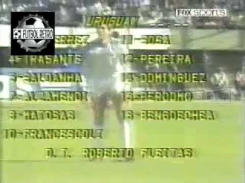 Argentina 0 vs Uruguay 1 Copa America Argentina 1987 FUTBOL RETRO TV