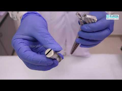 Hardik round modular head (stainless steel), for implantatio...