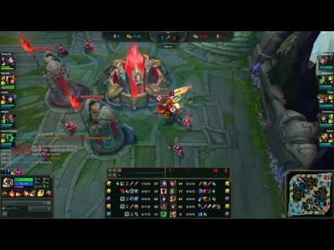 Patch 7.12 Corki Mid flawless game vs Ahri (5/0/5 KDA)