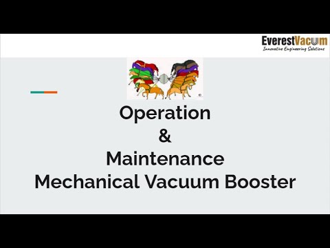 Mechanical Vacuum Booster Pump (Operation & Maintenance) Best Practices - Everest Vacuum Webinar-4