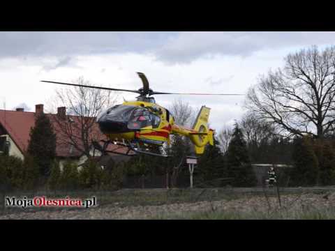 29.03.2016 Ostrowina - wypadek na DK25