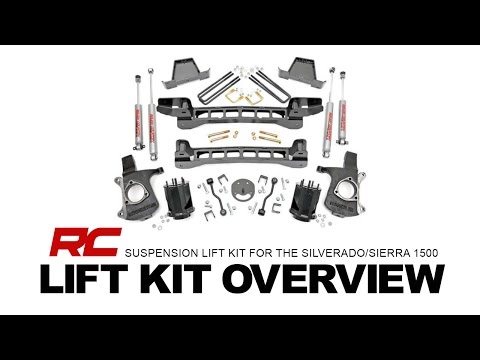 Rough Country's 6 Inch Suspension Lift Kit for Chevy 1500 2wd Truck