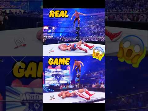 WWE 2K25 REAL VS GAME