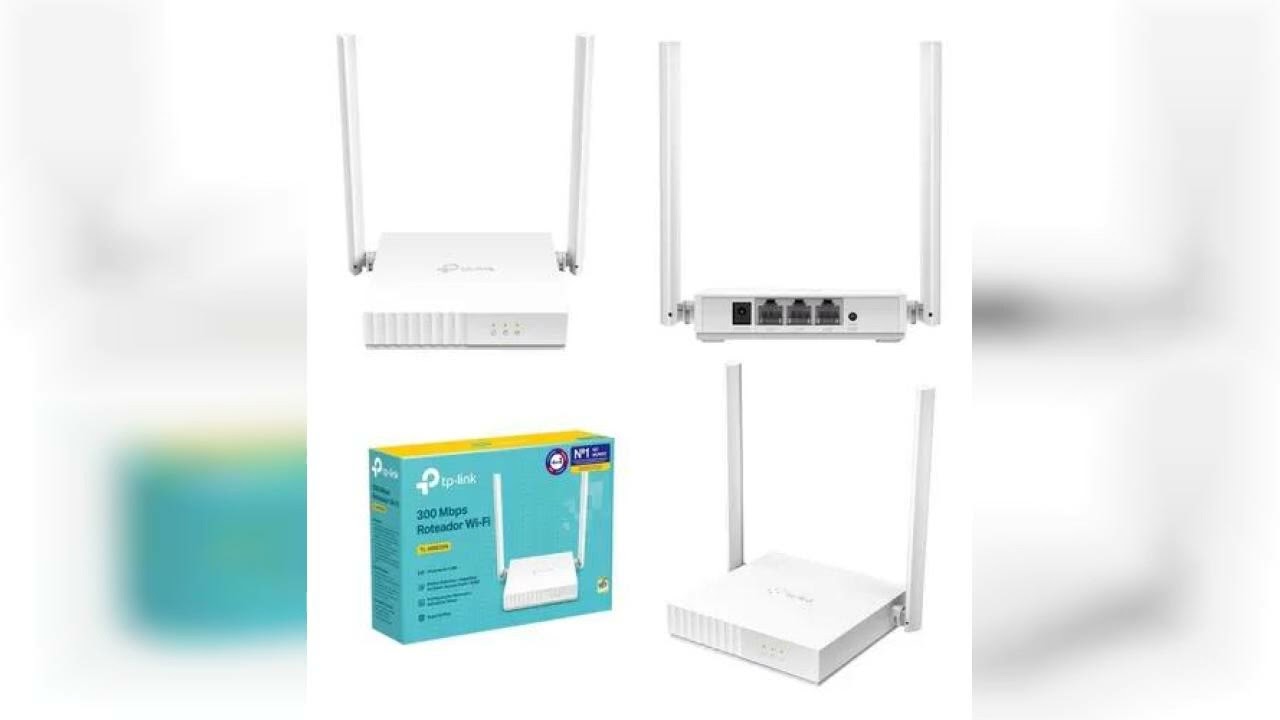 Miniatura da avaliação em vídeo de Roteador Wireless TP-Link TL-WR829N 300 Mbps