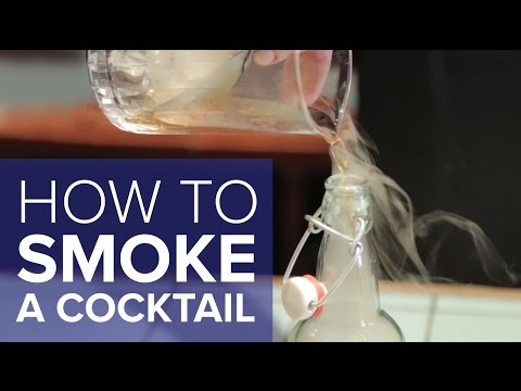 How to smoke a cocktail