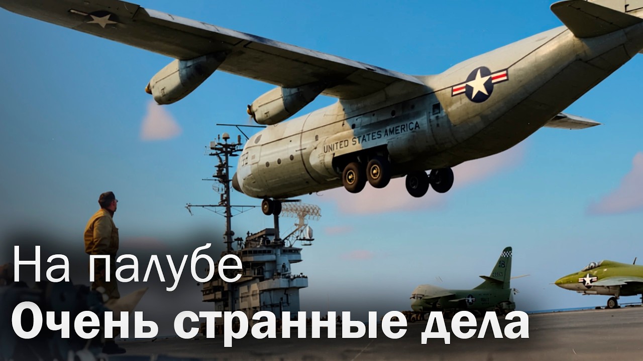 Истории необычных самолетов на авианосцах