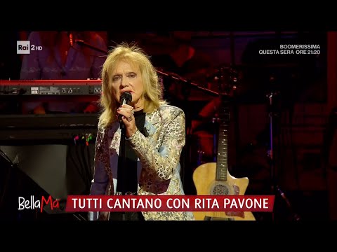 Rita Pavone si esibisce in "Niente (Resilienza 74)" - BellaMa' 31/10/2023