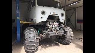 Уаз вездеход для охоты и рыбалки