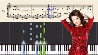 Anna Kendrick & Justin Timberlake - True Colors - Piano Tutorial + SHEETS