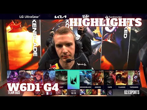 BDS vs G2 - Highlights | Week 6 Day 1 S12 LEC Summer 2022 | Team BDS vs G2 Esports W6D1
