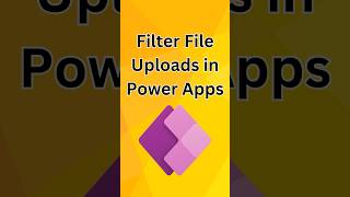 Filter File Uploads for Power Apps #canvasapps #powerapps #tutorial