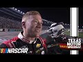 Reddick celebrates his Texas win, salutes the fans