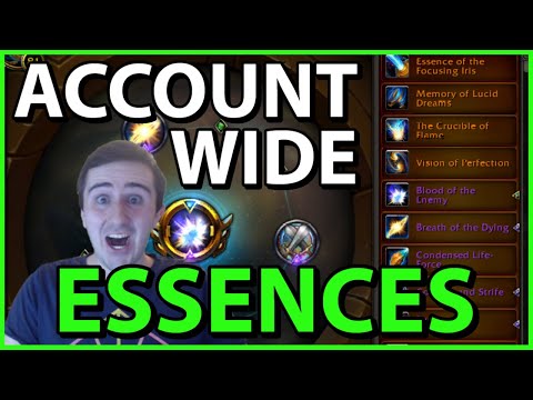 ACCOUNT WIDE ESSENCES!! Big WoW Changes Explained!
