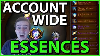 ACCOUNT WIDE ESSENCES!! Big WoW Changes Explained!