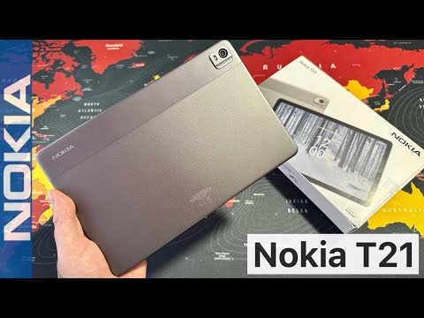 New tablet NOKIA T21 - Unboxing and Hans-On