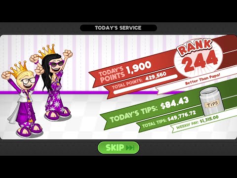 Papa's Freezeria Deluxe - All Gold Customers (Perfect Day) - YouTube