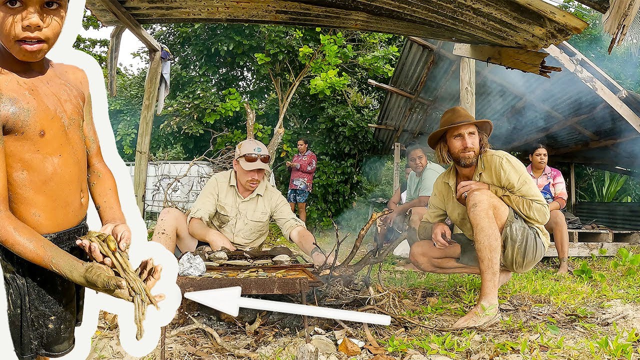 1 day in an AUSTRALIAN Aboriginal community AND the STRANGEST thing iv eaten