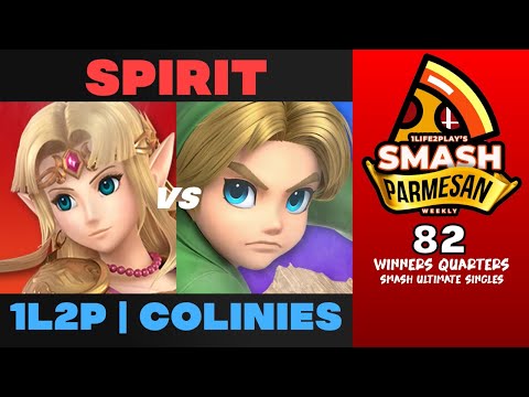 Spirit vs 1L2P  colinies - Smash Ultimate Singles Winners Quarters Smash Parmesan 82 - Zelda vs Youn