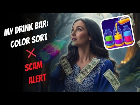 My Drink Bar: Color Sort Review - ❌  FAKE GAME? EXPOSED