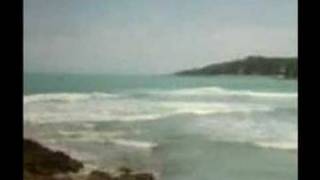 preview picture of video 'Surfers in Castiglioncello & the cormoran.'