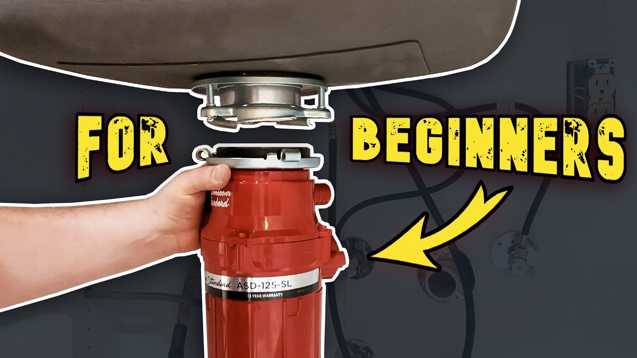 Install ANY Garbage Disposal In 5 minutes