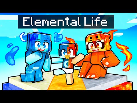 Having an ELEMENTAL LIFE in Minecraft!