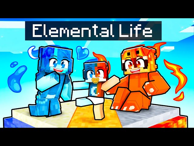 Having an ELEMENTAL LIFE in Minecraft! SDDEFAULT Thumbnail