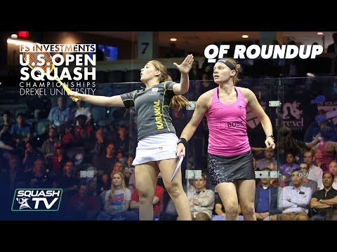 Squash: Women's Quarter Final Roundup Pt.2 - US Open 2018