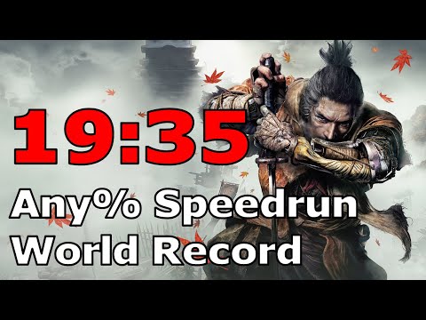 Sekiro Any% Speedrun in 19:35 (Former World Record)