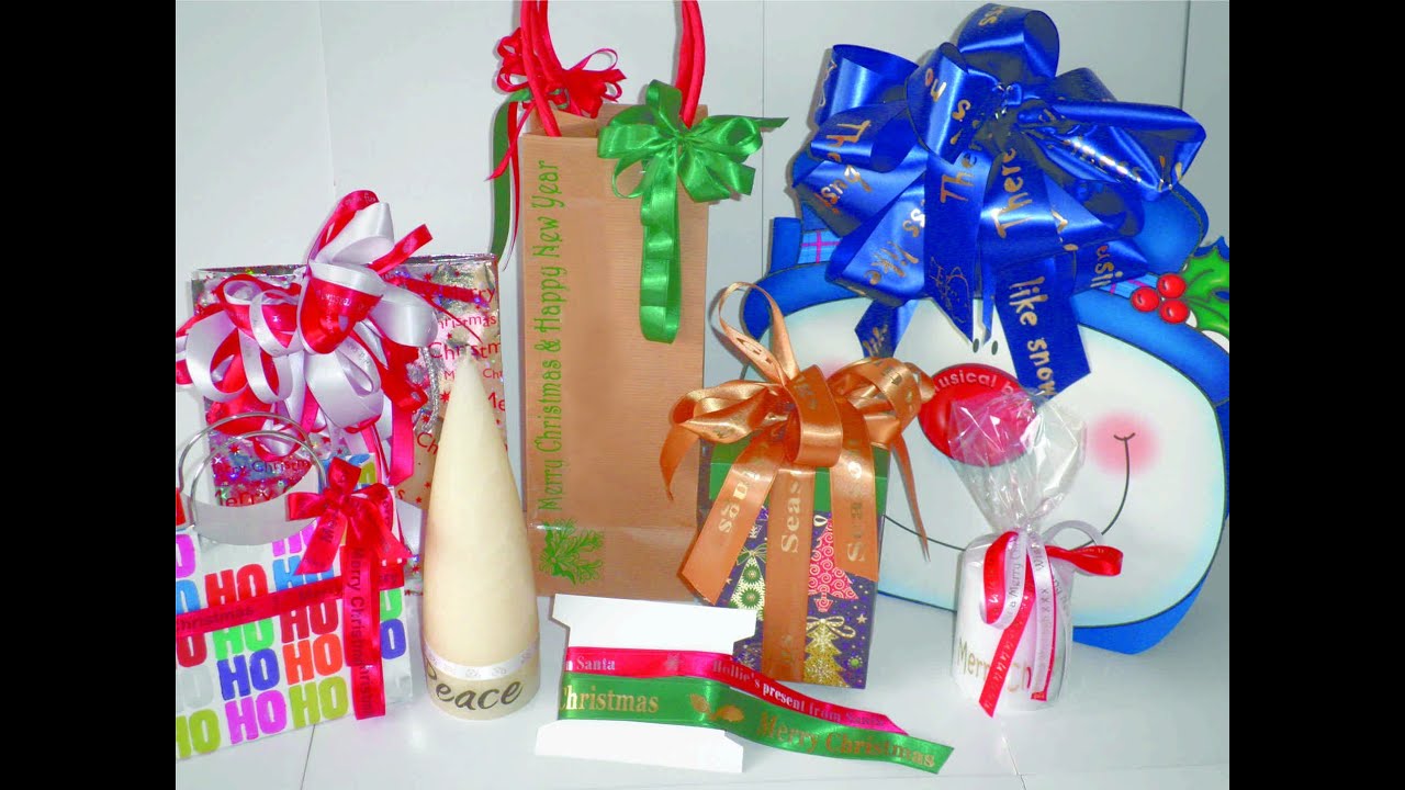 Ribbon printing machine - Great ideas For personalised printed Ribbons