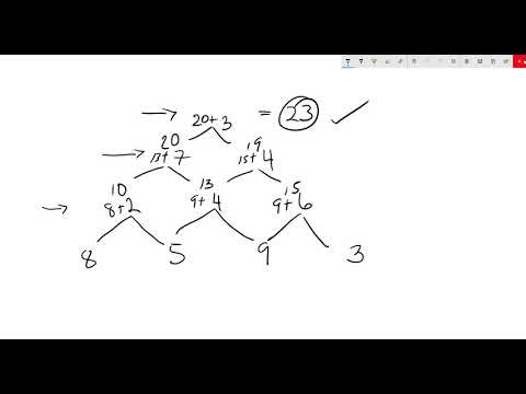 Project Euler Problem 18 Java Maximum Path Sum I