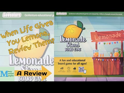 Lemonade Stand Board Game Review - When Life Gives You Lemons, Review Them?