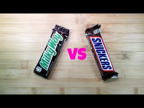 MilkyWay VS Snickers