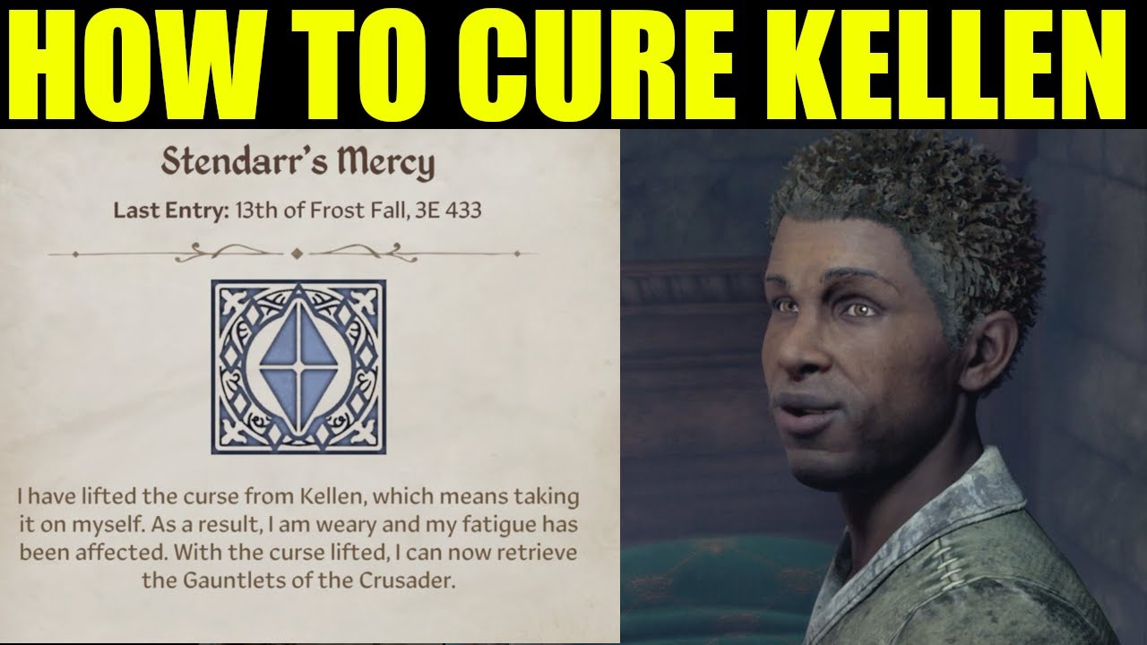 Stendarr's Mercy quest guide OBLIVION REMASTERED | How to lift the curse from kellen
