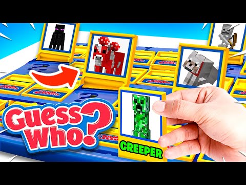 GUESS the MINECRAFT MOB CHALLENGE! (impossible)