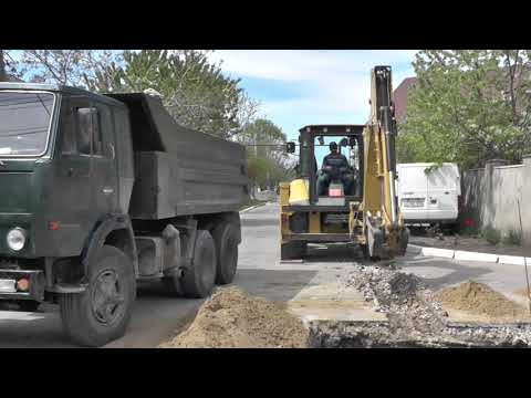 Construcția rețelei de apeduct pe str. Botoșani