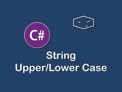 string upper and lower case in c