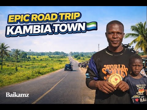 An Epic Road Trip to Kambia Town 🇸🇱 | Roads, Scenery & Real Life