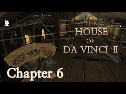 The House of Da Vinci 2 Chapter 6 Walkthrough - Secret Library (Blue Brain Games)