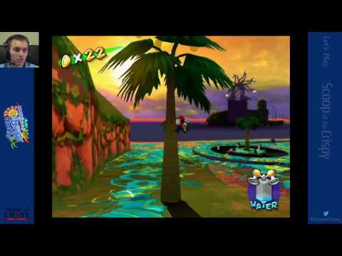 Super Mario Sunshine (GCN) - 22 - Serena Beach: Manta Storm - Mike's Playthrough