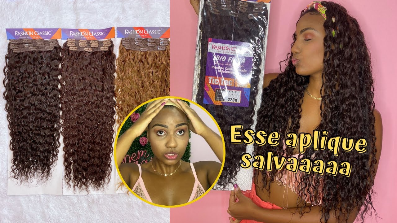 NINGUÉM DIZ QUE ESTE CABELO É UM APLIQUE TIC TAC!!!