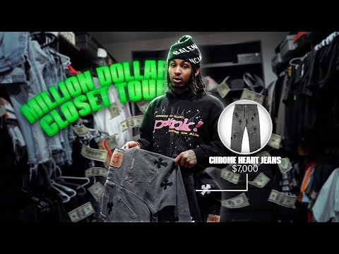 DDG $1 MILLION CLOSET TOUR!!