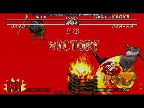 Samurai Shodown II - Papalegua (BRA) VS [NEWTINHO-DEUS] (BRA) - FT5